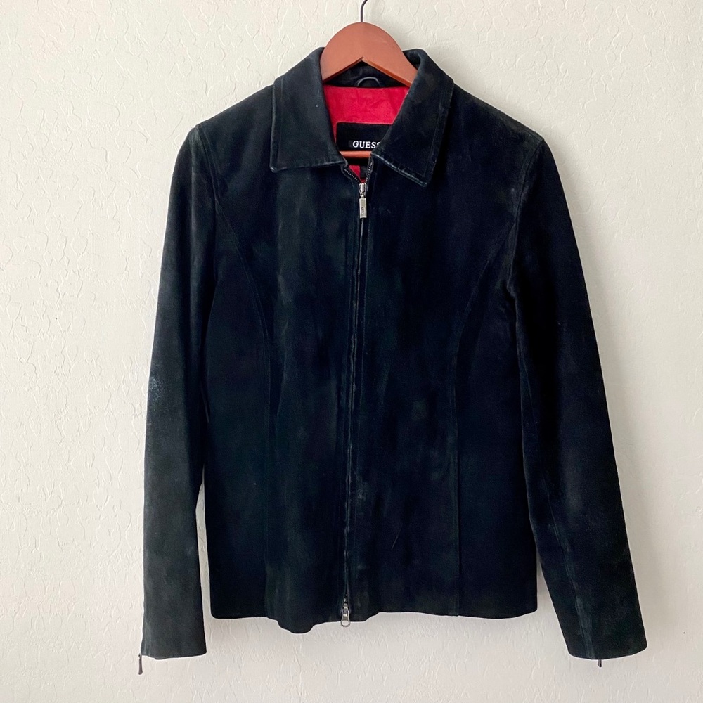 Vintage Leather Suede Jacket